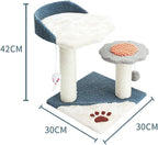Cat Climbing Tower Large Cat Tree for Indoor Cats Tall Cat Tower with Sisal Scratching Posts and Pads Padded Plush Indoor Cats Tree(B)