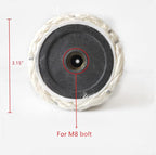 SHENGOCASE 2-Pack 23.6" L, 3.15" Ø Cat Tree Replacement Post with M8 Screw, Cat Tower Accessories Pole Replacement