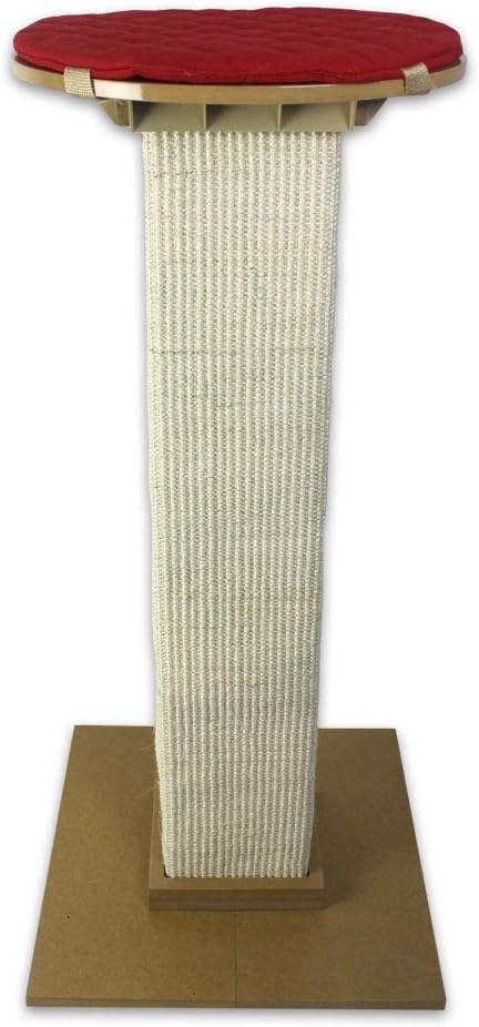 SmartCat Perch for the Ultimate Scratching Post, Color-RED
