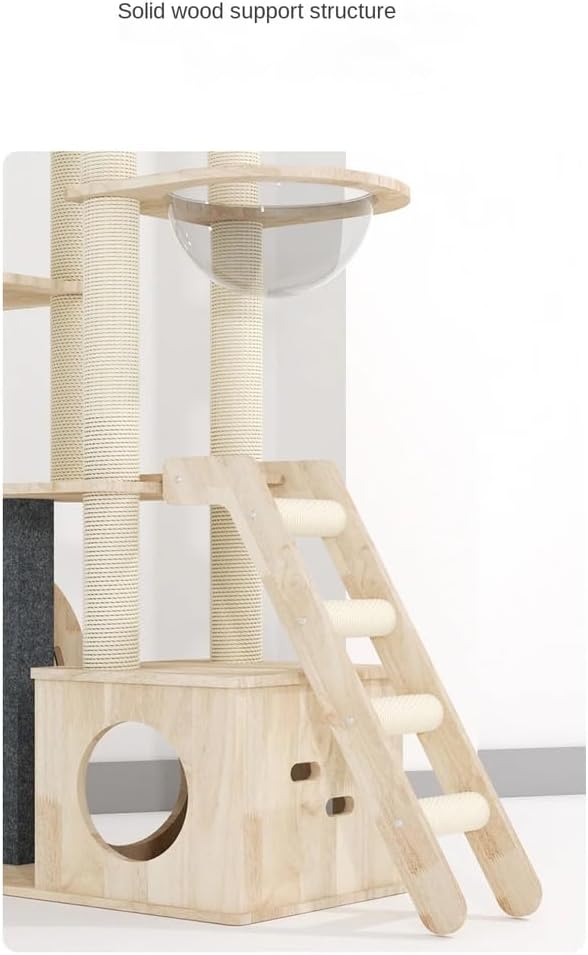 Large Cat Tree Tower Craft Paper (Sisal)