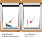 [MAVRICPOWER] Aluminum Large Dog Door for Door, Doggie Door with 2 Sliding Lock Panels for Extreme Weather, Doggy Door for Dogs Up to 80 lbs
