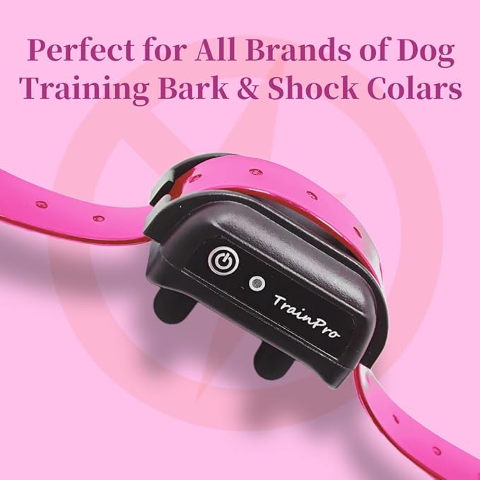 Universal 27 ½” X ¾” Replacement Band Strap for Dog Training Collar - Adjustable Waterproof TPU for Remote E-Collar, Static/Vibration Shock Trainer