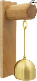 Shopkeepers Bell for Door Opening - Wooden Door Bell - Door Chime for Business When Entering - Bells for Door - Dog Door Bell