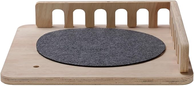 SHENGOCASE 2-Pack Cat Tree Tower Accessories Replacement Parts, Perch, Step, Platform Add-ons for Floor to Ceiling Cat Tree (13.4" x 13.4")