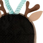 Petlinks Fawn Frenzy Hanging Jute Cat Scratcher & Plush Fawn Electronic Sound Toy, 0.75" L X 23" W X 5.5" H