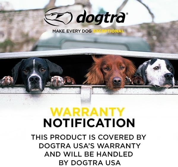 Dogtra 1900S Ergonomic 3/4-Mile IPX9K Waterproof High-Output Remote Dog Training E-Collar