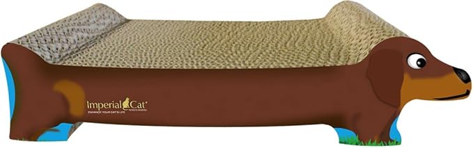 Brown Dachshund Scratch 'n Shape, Small
