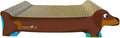 Brown Dachshund Scratch 'n Shape, Small