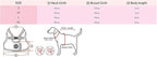 Puppia Terry Vest Dog Harness Step-in Winter Suede Warm No Choke No Pull Training Walking for Small and Medium Dog, Wine, Medium