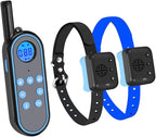 Voice intercom Dog Training Colla Shock Collar for Dogs Rechargeable -3300FT Dog Training Collar with Remote for Small, Medium & Large Dogs Voice intercom Dog Training Collarvoice intercom （1for2）