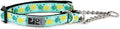 RC Pets 0.6" Martingale Training Collar, X-Small, Pineapple Parade