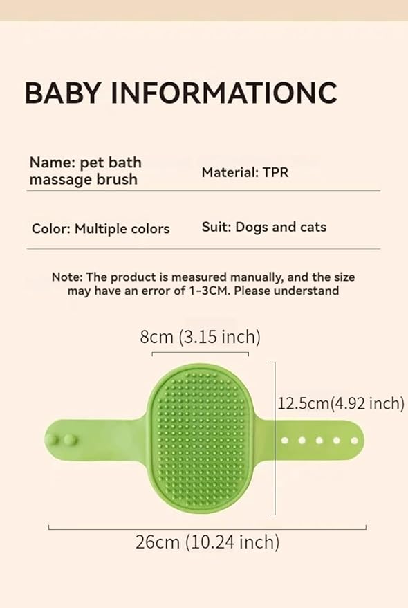 Cat Scratching Interactive Leg Wrap Grooming Tool for Kitty Massage Corner Silicone Wall-Mounted Scratcher Fun Pet Scratch Pad Toy (2 Yellow+2 Green)