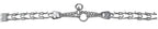 Herm Sprenger Prong Dog Training Collar Ultra-Plus Chrome Plated Steel Pet Pinch No-Pull for Dogs Anti Pull Made in Germany 2.25mm x 13in Small