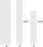 12pcs Cat Scratching Manicure Strips - Nail File for Cats Scratch Liner for Litter Box Furniture Door Floor 12pcs Peel Stick Scratching Sandpaper (Clear)
