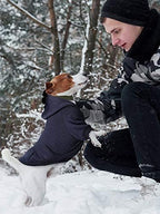 6 Pieces Dog Hoodie Dog Clothes Sweaters with Hat, Pet Winter Clothes Warm Hoodies Coat Sweater for Small Dogs Chihuahua (M)