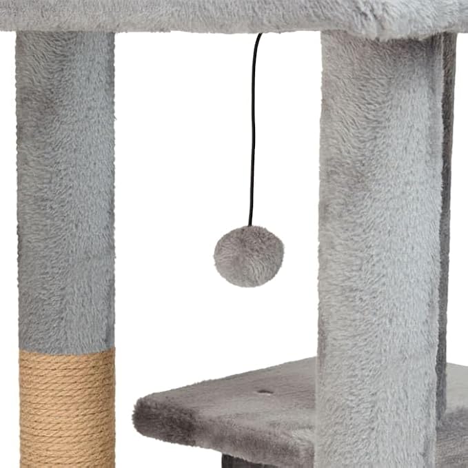 EveryYay by Petco Cozy Condo 4-Level Cat Tree with Ramp for Large Cats 45.1" H