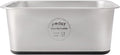 PEDAY 2.64 Gallon Extra Large Dog Water Bowl, 18/8 Human Grade Stainless Steel - Silver Nonslip