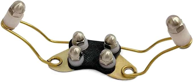 Educator CPAD-033 Dog Training Collar Receiver Contact Pad, Improves Contact, Reduces Irritation and Skin Sensitivities, Winged Large Titanium for Dogs with Long Hair, Double Coat