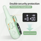PATPET Dog Training Collar - IPX7 Waterproof Zap Collar for 8-100lbs Small Medium Large Dogs, 1800ft Rechargeable Dog Trainer, 3 Safe Modes, Green