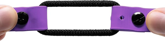 Educator 3/4-Inch Dog Training Collar Strap–ONLY Fits ME-300, ET-300/400, EZ-900, PE-900 & PG-300 Receivers – NOT Compatible with FE-580, ET-800 or UL-1200–Quick Snap Biothane Bungee Collar, Purple