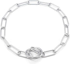 Herm Sprenger - Chrome Plated Steel Fur Saver Dog Collar - Long Link - Professional Training Collar for Small Petite Dogs - Puppy Collar - Correction Slip Chain - Made in Germany (14 inches (35 cm))