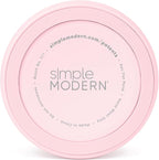 Simple Modern Stainless Steel Pet Water Bowl for Dogs & Cats | Reusable Insulated Stainless Steel Food Bowls for Dog Cat | No Tip No Slip BPA Free | Bentley Collection | Large (64oz) | Blush