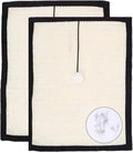Natural Sisal Cat Scratching Pad & Furniture Protectors - Cat Scratcher Mat for Sofa, Couch, Chair & Wall Carpets