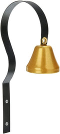 Retro Doorbell, Traditional Metal Shopkeepers Bell, Home Office Retail Store Door Hanging Bell Dog Training Bell Ring Bell for Door Opening,Remind You Customer Coming