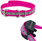 Universal 27 ½” X ¾” Replacement Band Strap for Dog Training Collar - Adjustable Waterproof TPU for Remote E-Collar, Static/Vibration Shock Trainer
