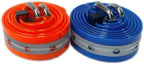 Dog Collar Strap for Most of Electronic Training Shock Collar Receivers-Adjustable Durable Waterproof Odorless 3/4 Inch Ecollar Replacement for Barking Fence-Pet TPU Collar Strap 2 Pack(Orange & Blue)