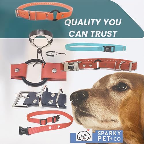 Replacement Strap for SportDOG Collars - 3/4" Wide Ultra-Durable Dog E-Collar Replacement for Training, Bark, Shock, Electric, and GPS Collars - 28" Adjustable Length SportDOG (Neon Pink-FBA)