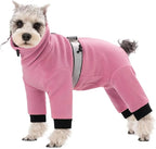 Polar Fleece Dog Pajamas Bodysuit - Small to Medium Dogs, Winter Jacket & Sweater for Small Dogs, Four-Legged Warm Clothes