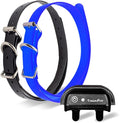 27 ½” X ¾” Replacement Dog Collar Strap Band w/Double Buckle Loop 2-Pack - All Brands Pet Training Bark, Shock, e-Collars and Fences. Variety of Bold Standard Colors & Reflective Choices.