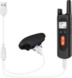 Dog Training Collar Charger Replacement for NVK and for UKE Shock Collar and Remote, 2-in-1 Magnetic Wire and Micro USB Charging Cable, 2.6 ft, White