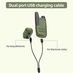 Dog Shock Collar Charger Replacement for Jugbow/Delupet/Yawpet Training Collar,2-in-1 USB C and Magnetic Charging Cable for Dog Collar and Remote Control