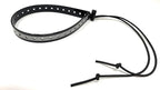 Replacement GPS eCollar with Adjustable Bungee, Multi-Hole Design, and Secure Toggle Closure for Small Dogs (Reflective Black, Small Neck)