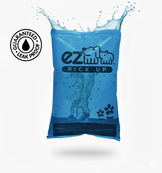 EZ Pickup 1000 Count Dog Waste Poop Bags, Unscented