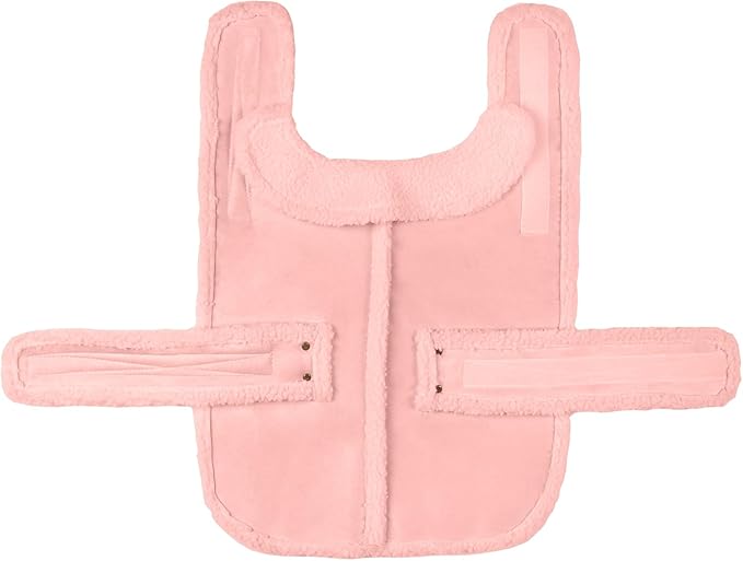 Dog Winter Jacket, Warm Windproof Dog Coat Sweaters for Small Dogs, Thick Apparelf Fleece Coat for Medium Large Dog (Pink XX-Large)