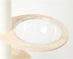 Transparent Space Capsule Dome Cat Bed for Floot to Ceiling Cat Tree Parts, Dia 11.8 Inches