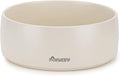 Ceramic Dog Bowls,8 Inch Large Ceramic Dog Bowl,Spill Proof, Heavy Modern Pet Feeding Bowl for Medium-Sized Dogs and Large Breed(64 oz) Beige