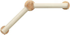 Trixie Cat Wall Furniture Set 4 - Cat Wall Scratcher, Climbing Shelves - 2 Sisal Rope Scratching Posts - Elevated Shelf - Natural/White