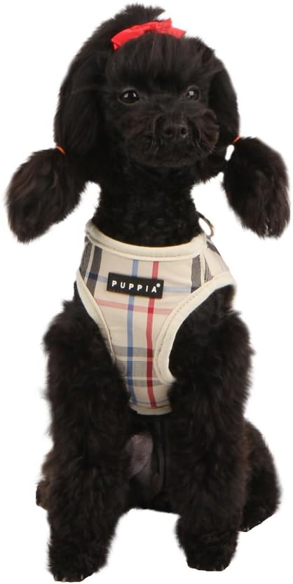 Puppia Authentic Junior Harness B, Small, Beige