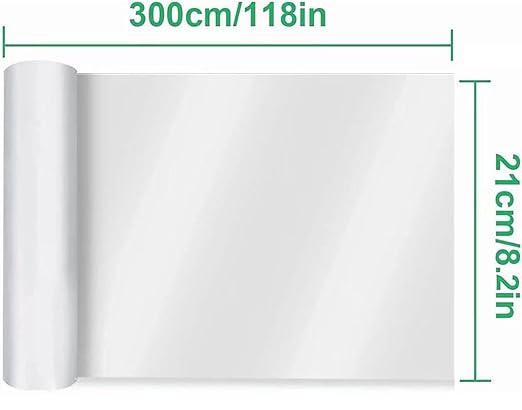 Door Protector from Dog Scratching - Cat Scratch Door Frame Single Side Adhesive Protector Anti Dog Scratch Door Guard for Dogs Clear - 118" x 8.2" (118" x 8.2")