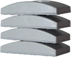Wall Nanny - Baby Gate Wall Protector (Made in USA) Protects Walls and Doorways from Pet Gates - for Pressure Mounted Indoor Safety Baby Gates - Gray