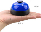 Comsmart Dog Training Bell, Set of 2 Dog Puppy Pet Potty Training Bells, Dog Cat Door Bell Tell Bell with Non-Skid Rubber Base