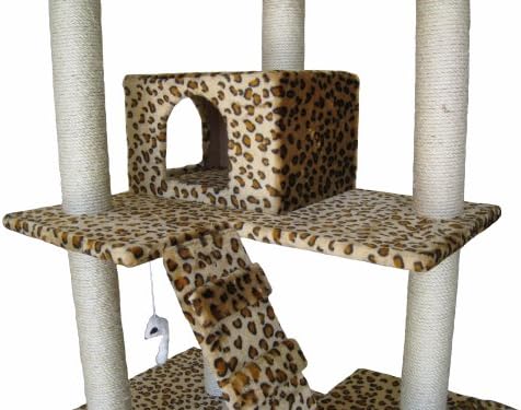 Go Pet Club Cat Tree Leopard Print