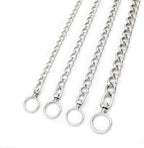 SGODA Chain Dog Training Choke Collar with Swivel, Stainless Steel, 24in, 3.5mm