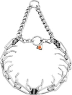 Herm Sprenger Stainless Steel Prong Dog Training Collar Ultra-Plus Pet Pinch Collar No-Pull Collar for Dogs Anti Pull Training Collar Made in Germany 4mm x 25in Large