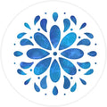 Screen Door Magnets Double Sided – Keep People, Kids, and Dogs from Running into a Screen Door. Saver - Robbins Aria Blue Flower