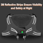 Dog Harness Step in Dog Vest Harness, Reflective Adjustable Puppy No Pull Harness Breathable Soft for Small and Medium Dogs Cats, Grey, S